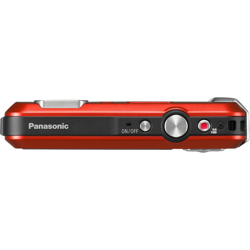 松下(Panasonic) Lumix DMC-TS30 数码运动相机 红色 2.7英寸显示屏 1610像素 数码相机