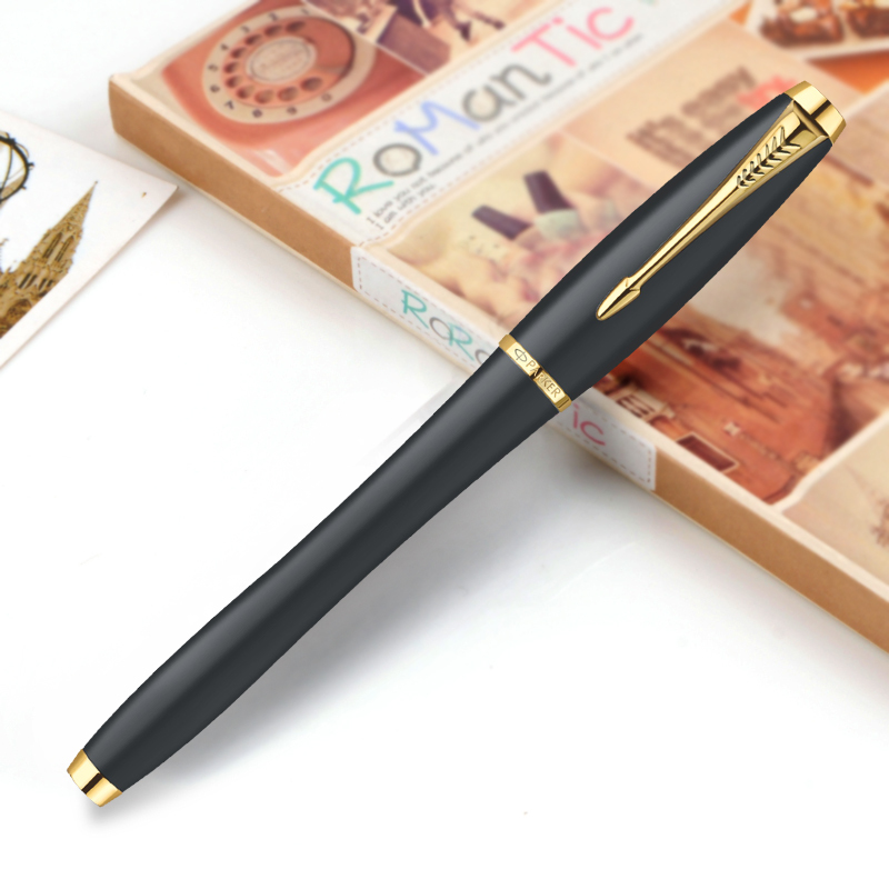 派克(PARKER) 0.5mm 都市磨砂黑杆金夹墨水笔 都市系列(单位:支)