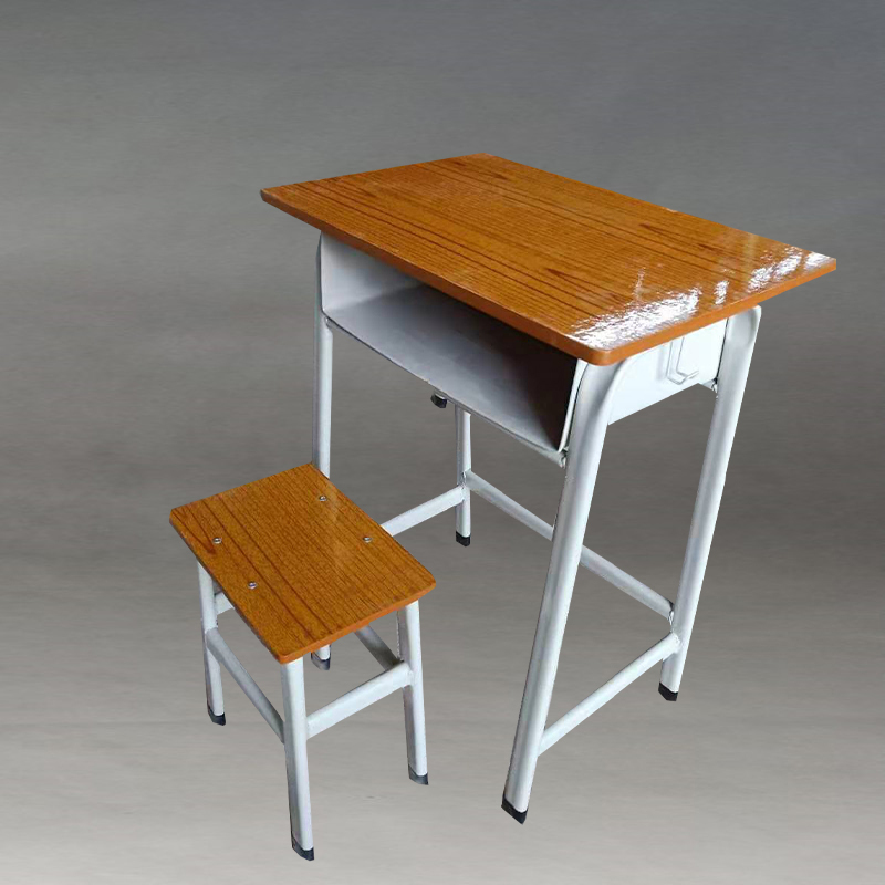 寻木匠学校单人无靠背小方凳子日字凳教室课桌椅厂家直销培训机构