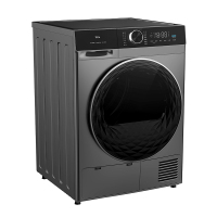 TCL 10公斤干衣机T200热泵式低50C温微柔烘干衣即停烘干机家用 50°C低温热泵微柔烘 干衣即停H100T200