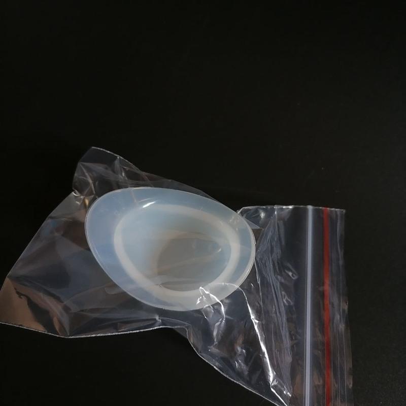 10个白色独立包装 10只独立包装全软硅胶洗眼杯福瑞达萱肌蜜小林洗眼液通用洗眼盖子