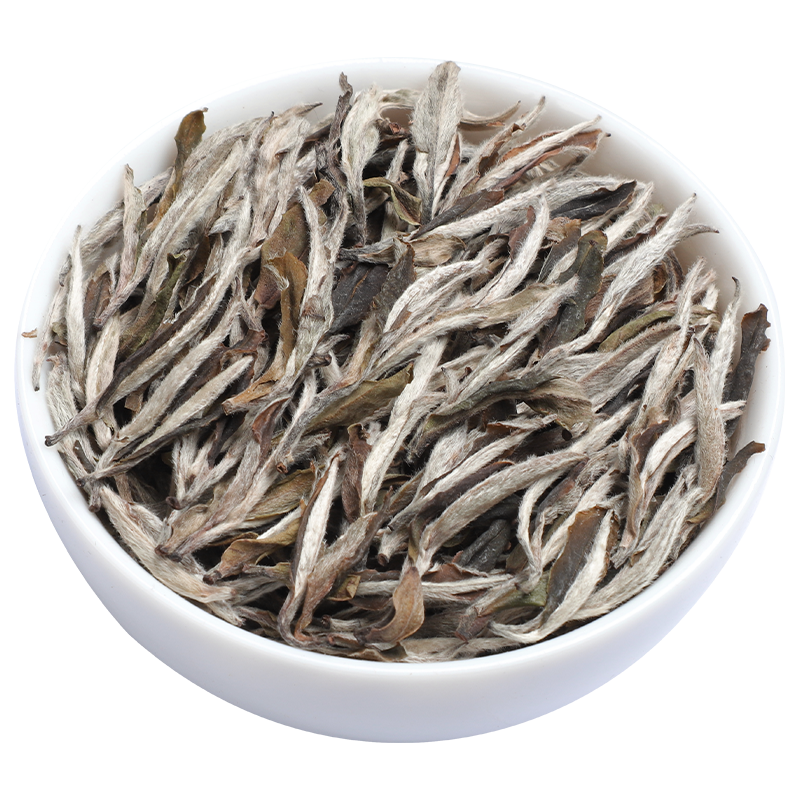 福鼎白茶八年陈花香白牡丹磻溪头採牡丹王日晒老白茶叶500g礼盒装高清大图