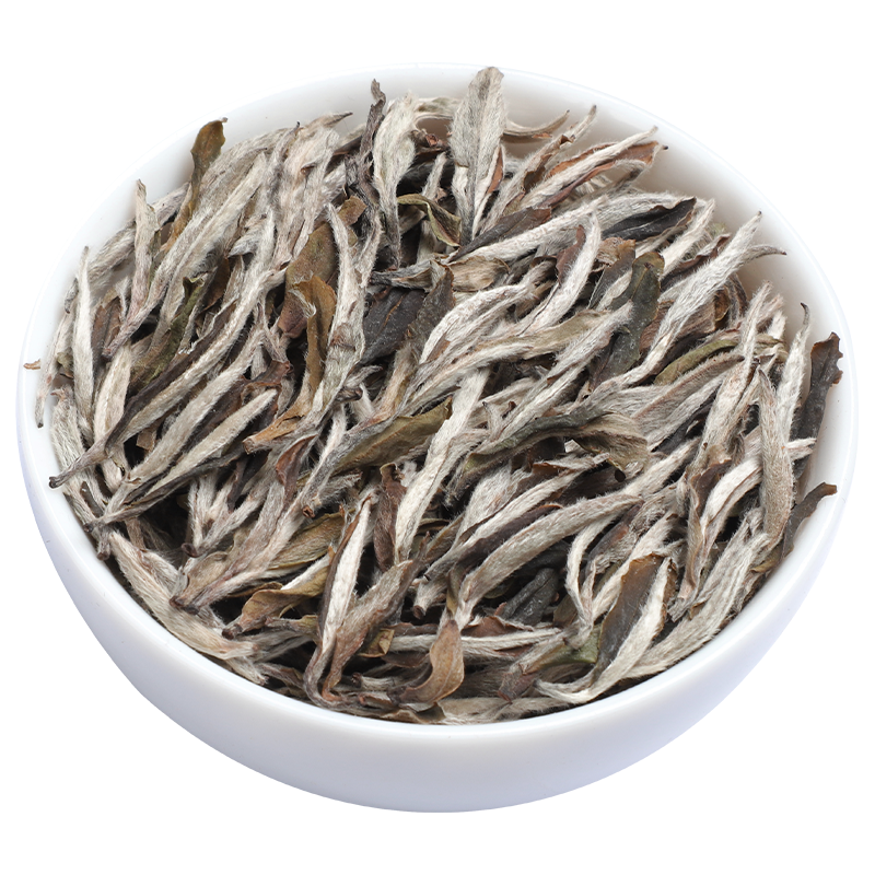 福鼎白茶八年陈花香白牡丹磻溪头採牡丹王日晒老白茶叶500g礼盒装