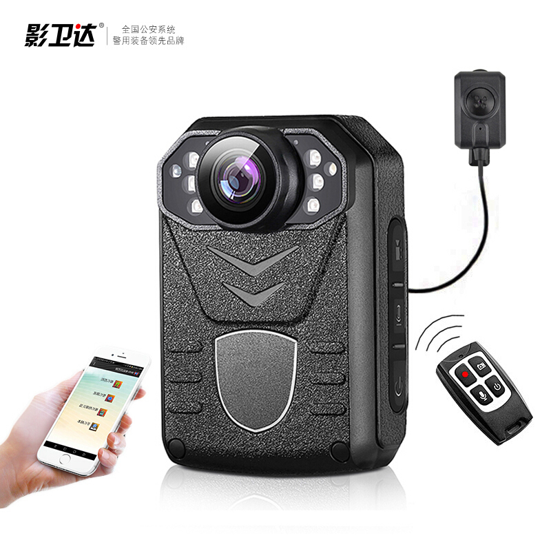 影卫达 DSJ-F7执法记录仪触控版专业1296P高清红外夜视实时监控现场执法工作记录仪微型录像机 触控版128G内存