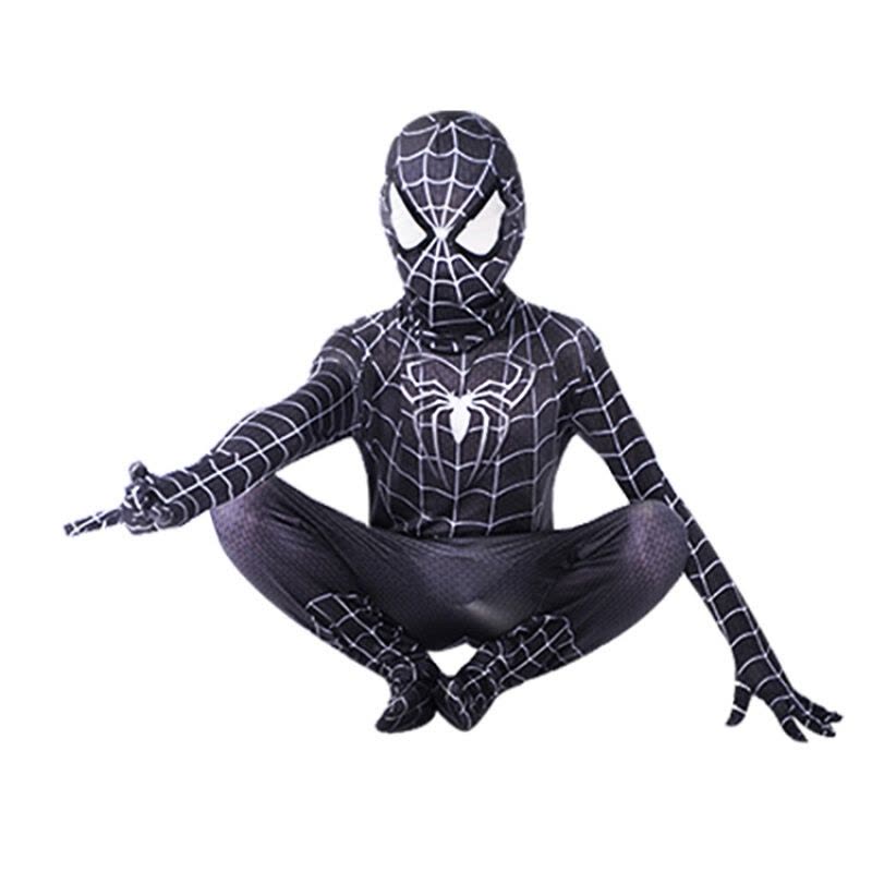 迪鲁奥(DILUAO)蜘蛛侠紧身衣儿童男孩超人套装 钢铁万圣节cos童装美国队长衣服夏图片