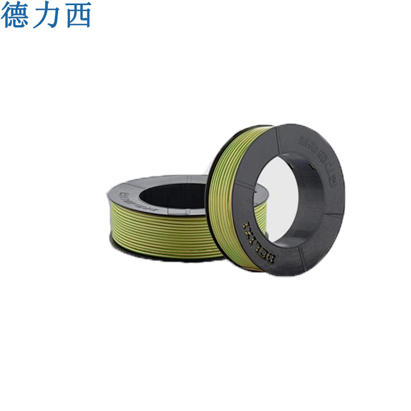德力西 塑铜线 BV 2.5平方 100米/卷 （单位：卷） 双色