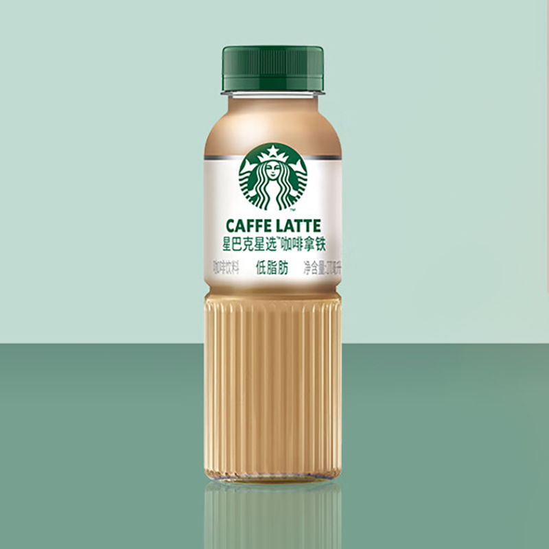 星巴克 270ml*15瓶 咖啡拿铁饮料 (件)高清大图