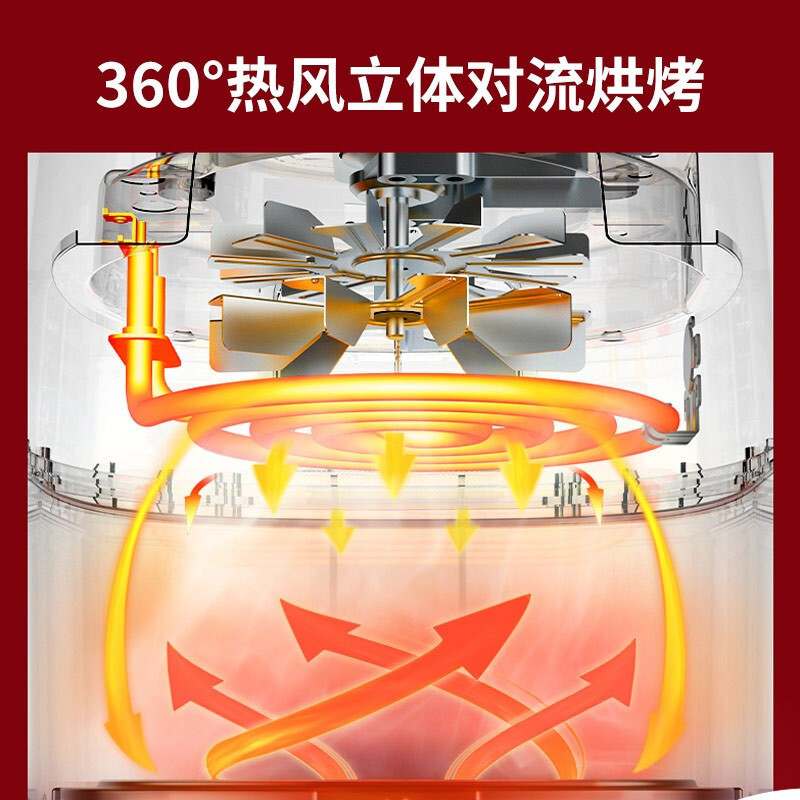 九阳空气炸锅(可口可乐联名款)