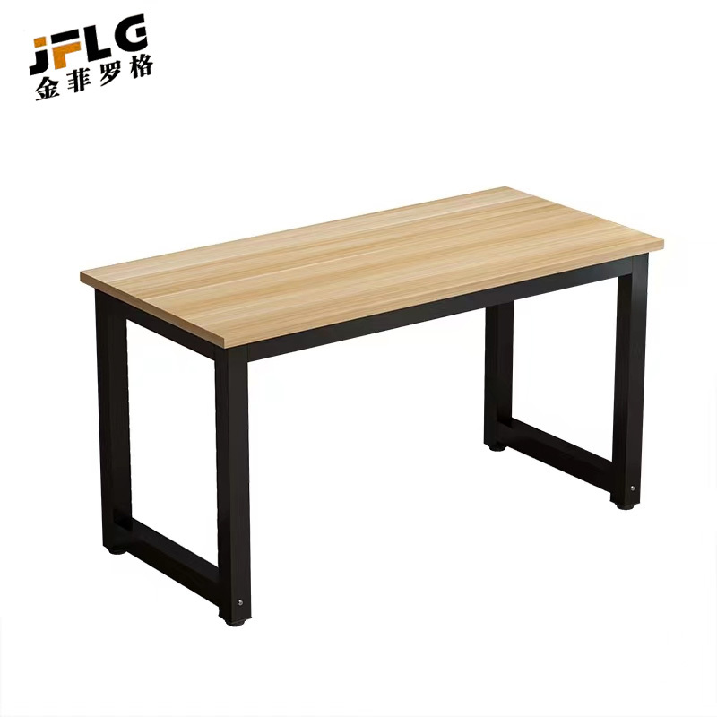 苏宁 金菲罗格 办公家具 钢架书桌简约台式办公电脑桌颜色备注高清大图
