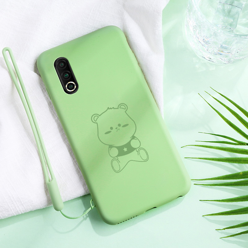 火豹魅族16s手机壳魅族16s小熊软壳魅族16s情侣卡通男女款网红个性