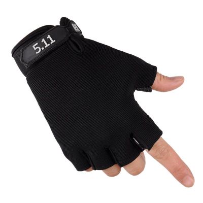 学生打架半指皮手套男女春夏摩托车骑行装备户外训练军迷战术手套511