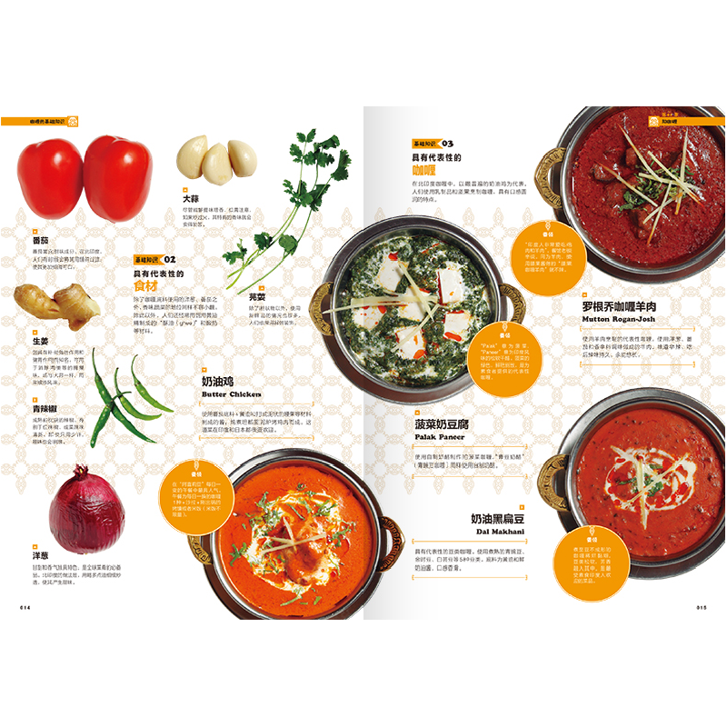 正版新书]咖喱的基础知识日本株式会社枻出版社9787559203700高清大图