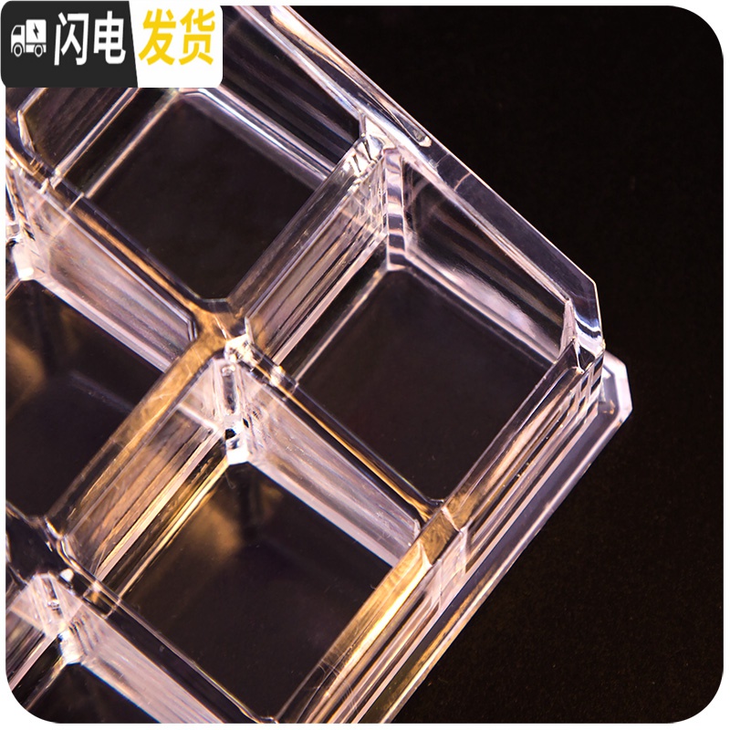 三维工匠亚克力放装口红的收纳盒小盒子收纳网红款口红格ins风整理少女心高清大图