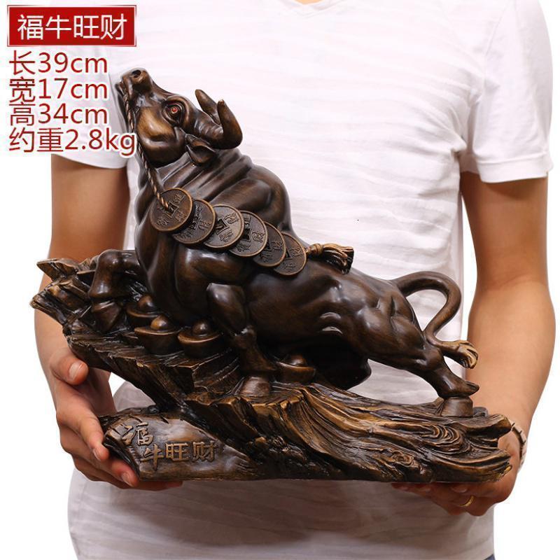 美帮汇运势如虹牛生肖牛摆件华尔街牛办公室桌店铺开业乔迁礼品高清大图