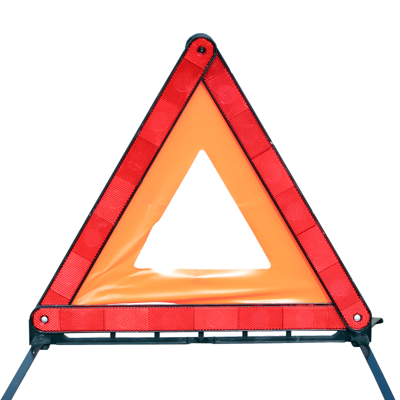 汽车三角警示牌警告牌三角架车用三角牌三脚反光停车牌年检审车升级