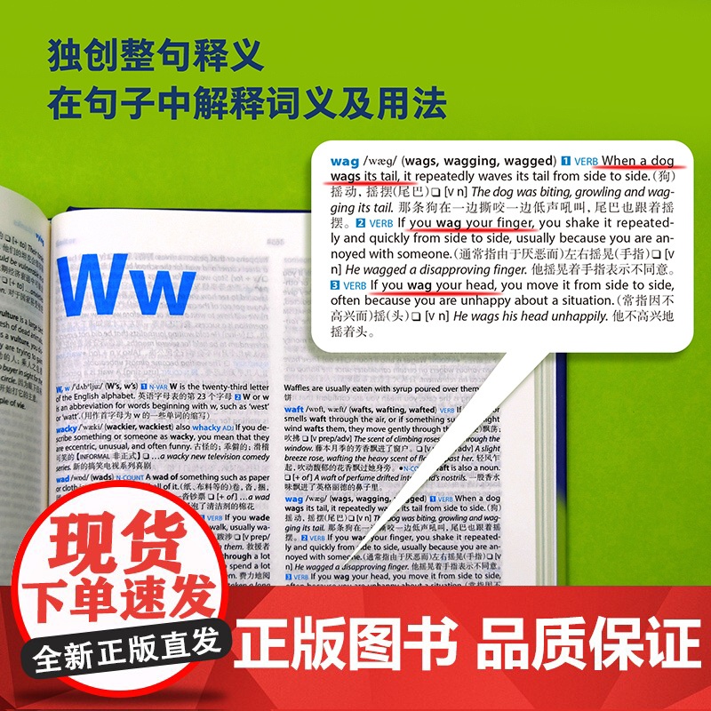 [外研社]柯林斯COBUILD中阶英汉双解学习词典(第4版)高清大图