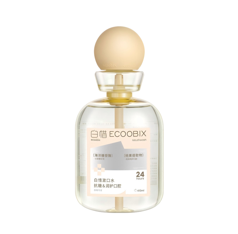 白惜漱口水410ml(白桃乌龙)