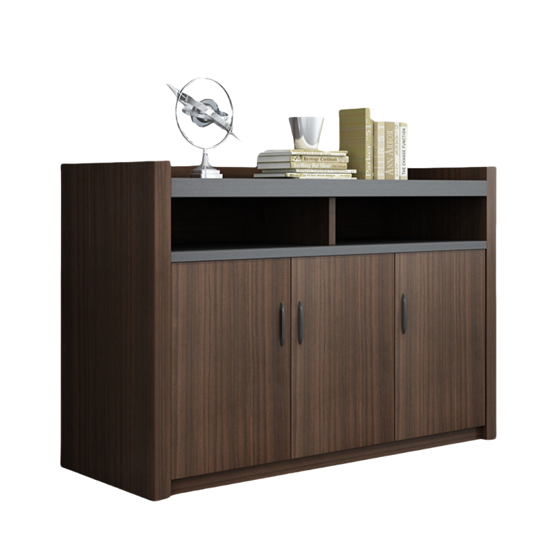 铭思达矮柜储物柜三门台高清大图