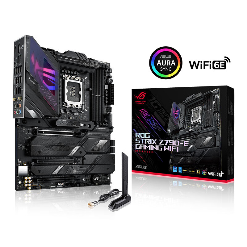 华硕(ASUS)玩家国度 ROG STRIX Z790-E GAMING WIFI主板+i7-13700