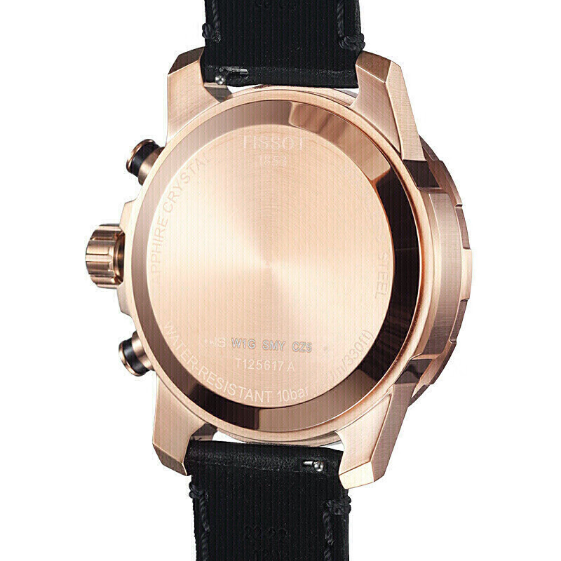 天梭(TISSOT)瑞士手表 速敢系列腕表 皮带石英男表T125.617.36.051.00