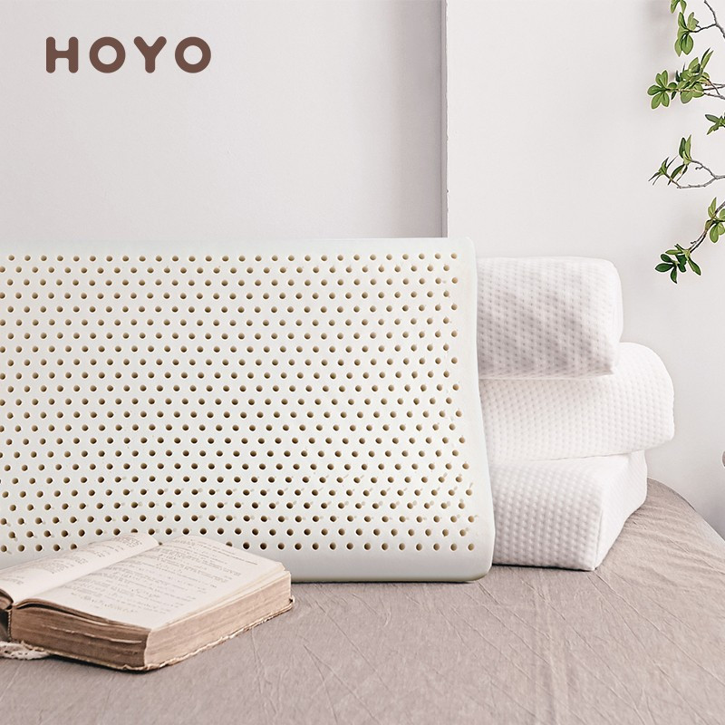 HOYO 日本进口品牌 乳胶枕头颈椎枕记忆枕礼盒装 单支装
