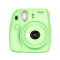 富士(FUJIFILM)INSTAX 拍立得 相机 一次成像相机 mini9 草木绿色套装 胶片相机 含20张相纸
