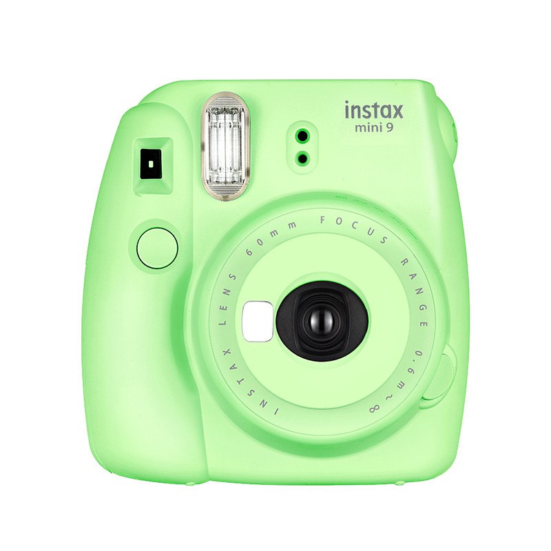 富士(FUJIFILM)INSTAX 拍立得 相机 一次成像相机 mini9 草木绿色套装 胶片相机 含20张相纸