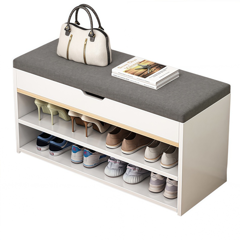 义尊 换鞋凳 80*28*43cm 个高清大图