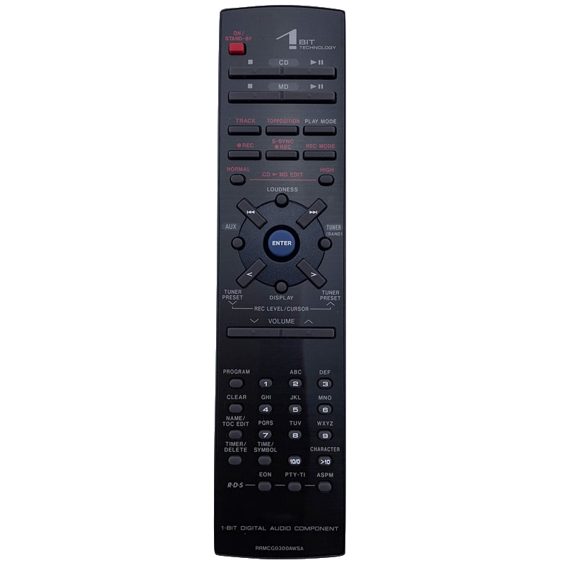 金 崟达适用于全新原装夏普SHARP 1-BIT DIGITAL AUDIO COMPONENT遥控器RRMCG0300