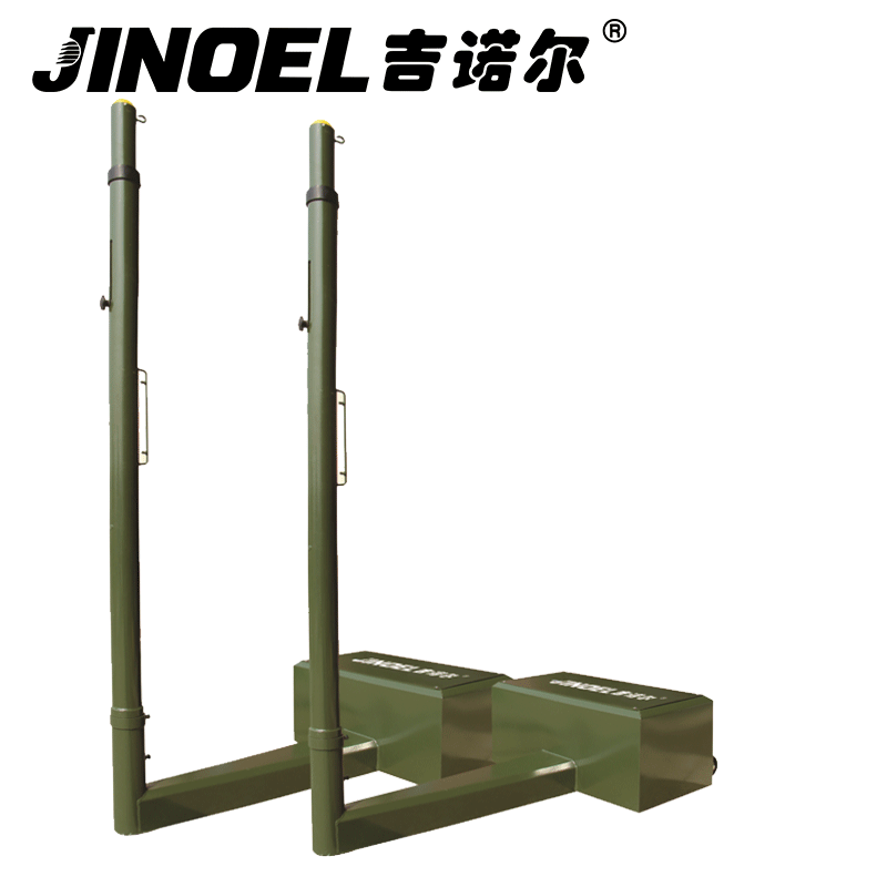 吉诺尔排球柱JNE-6521高档移动式大箱排球柱图片