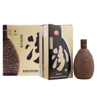 汾酒 42度紫砂汾酒475ML *6瓶整箱装 山西汾酒清香型白酒