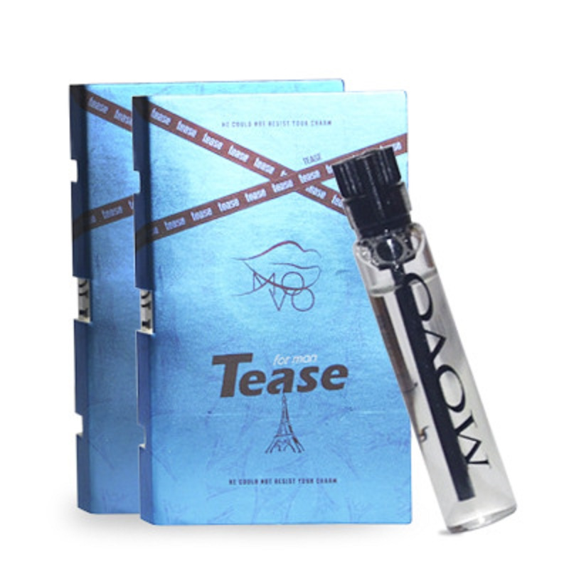 MOVO调情助情香水男女用长久淡香情趣吸引魅力提升人体润滑成人用品 蓝色男士试用装