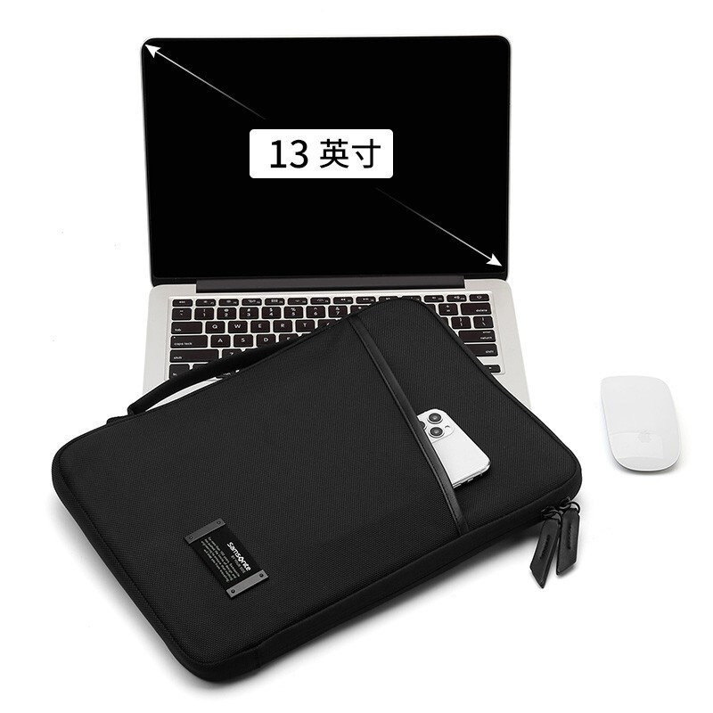 新秀丽(Samsonite)笔记本电脑内胆包 13英寸苹果MacBook华为微软 12.9IPad包保护套手拿包