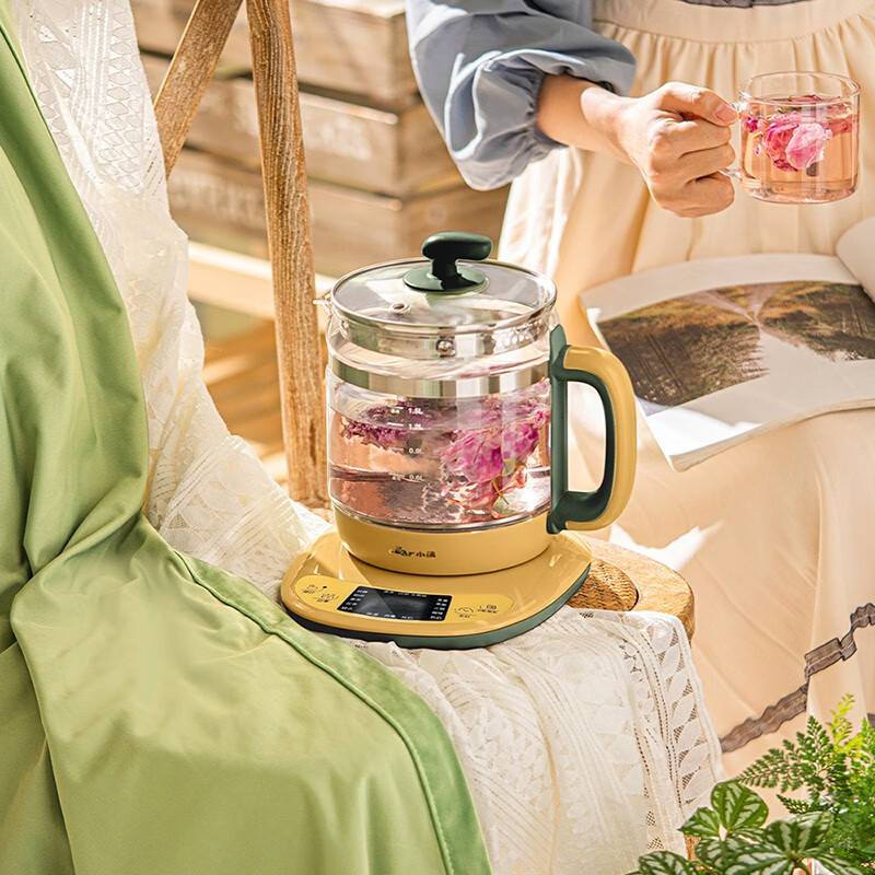 小熊养生壶1.5L迷你电水壶恒温多功能花茶壶YSH-E15H8