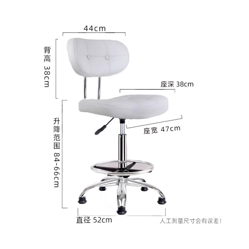 悦兴诚吧台椅52*52*84cm把高清大图