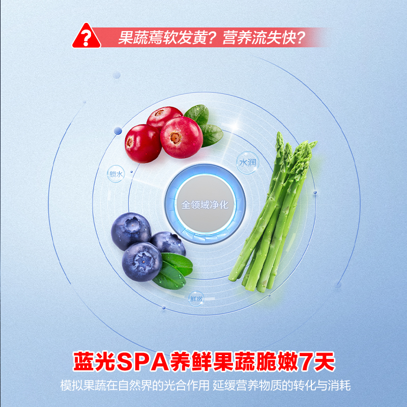 容声(Ronshen)501升十字门冰箱 四门电冰箱家用风冷无霜变频母婴臻储 国补 墨韵灰BCD-501WD18FP高清大图