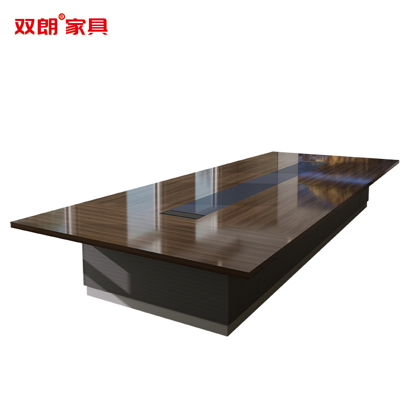 双朗 会议桌 Z1005623 5600*2300*760mm 深胡桃色 张高清大图