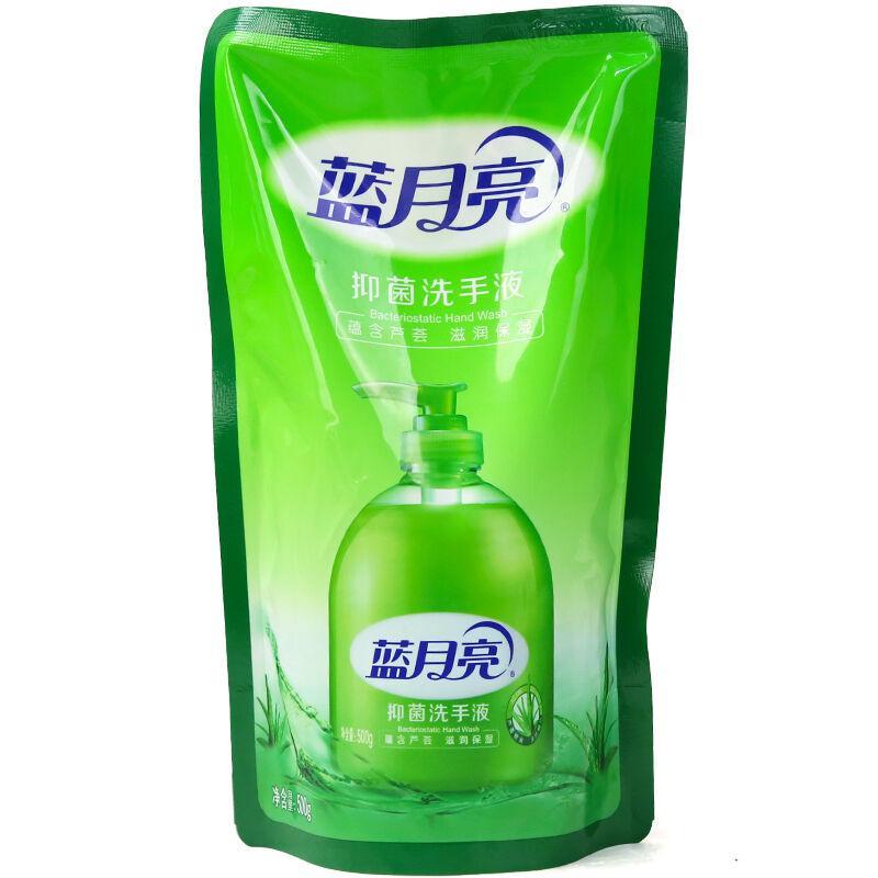 蓝月亮芦荟抑菌洗手液袋装500g 6902022130885 12袋