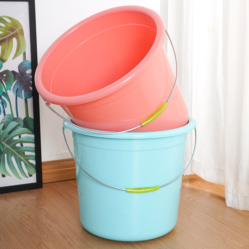 耀豪坤 圆形塑料水桶32CM/个高清大图