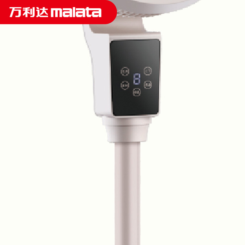 万利达malata-大风量摇头电风扇家用台式落地扇 卧室小风扇 空气循环扇35-02 语音款高清大图