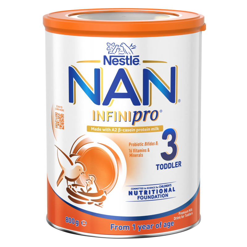 雀巢(Nestle) 澳版升级版超级能恩A2 雀巢 Nestle 超级能恩婴幼儿奶粉3段 800g(1-3岁)