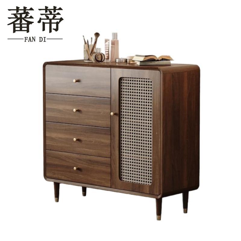 蕃蒂斗柜一门四抽台高清大图