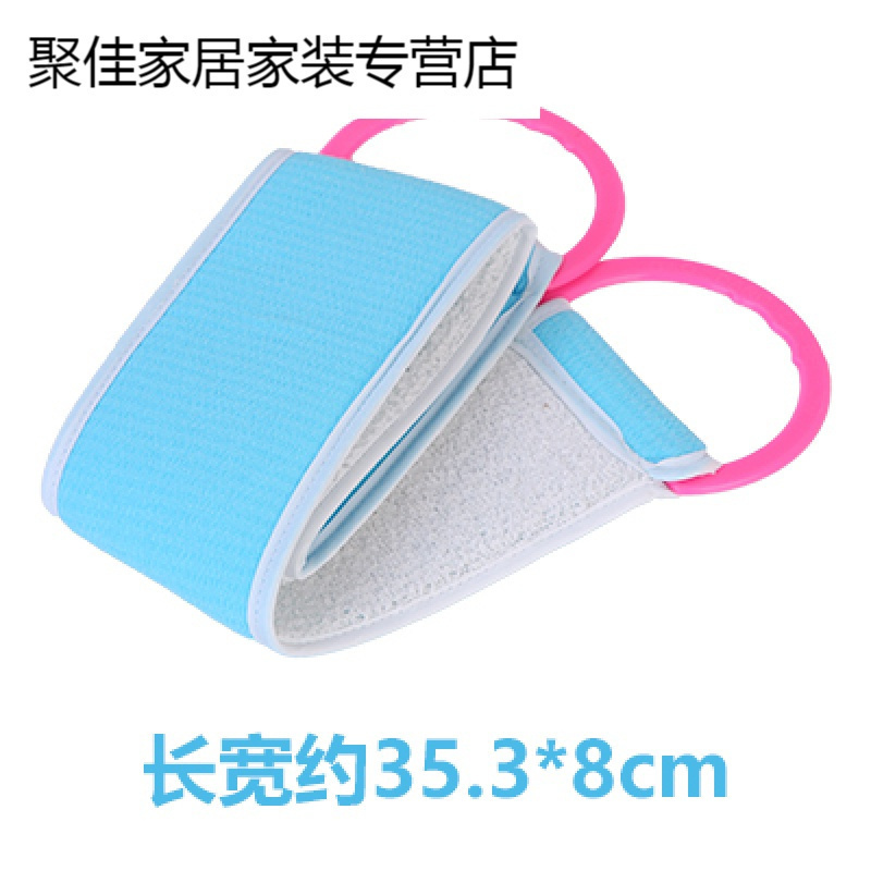 家柏饰(CORATED)擦背搓澡巾洗澡巾拉背条搓泥沐浴刷子长后背搓背浴刷洗浴用品高清大图