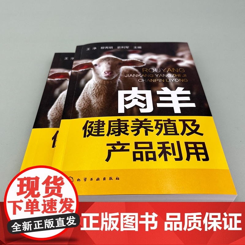 肉羊健康养殖及产品利用 王净 化学工业出版社 正版书籍高清大图