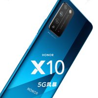 荣耀X10 双模九频5G 90Hz全速屏 4000万RYYB高感光摄影 6GB+64GB 竞速蓝 全网通5G智能手机