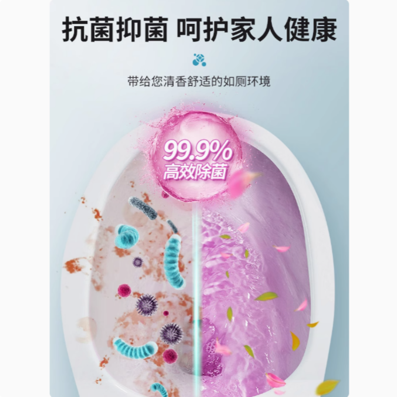 皎洁 洁厕剂(泡沫款)500ML/瓶高清大图