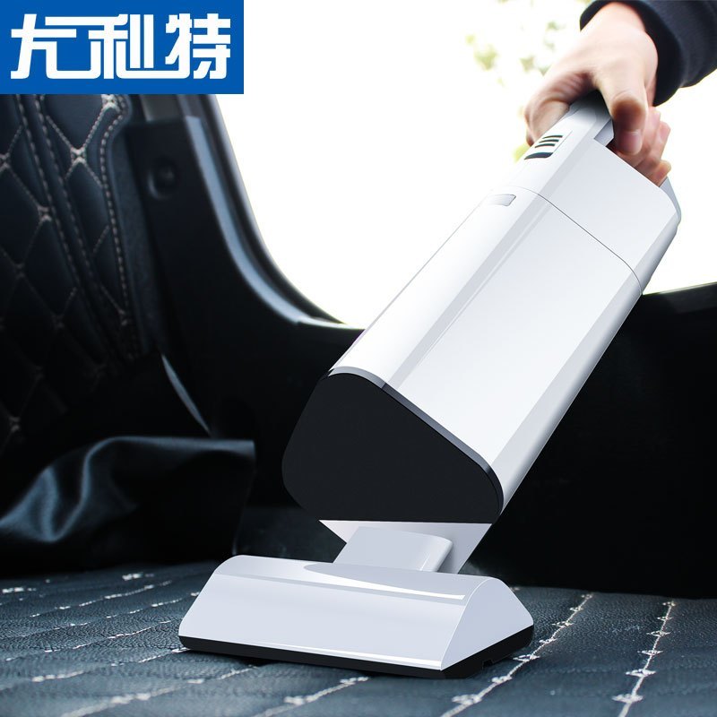 尤利特(UNIT)车载吸尘器 YD-608C白色 汽车用无线式充电大吸力30-80w强力干湿两用车内手提便携式手持式