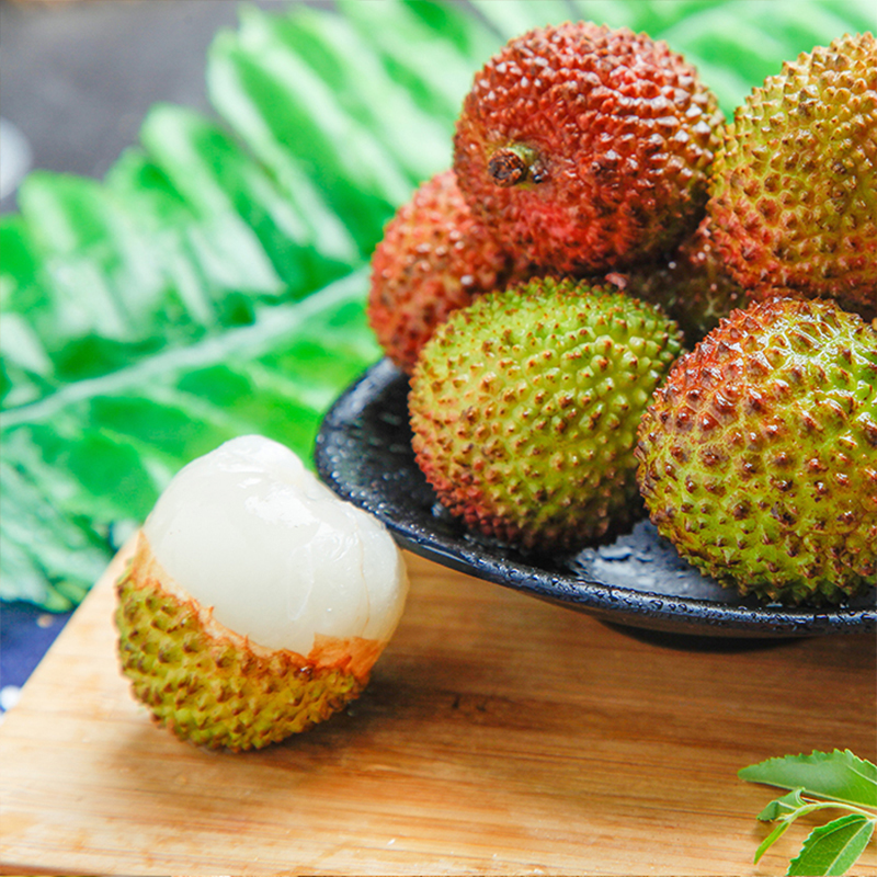 新鲜水果 小觅蜜妃子笑荔枝1kg/箱