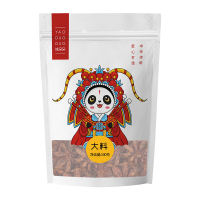 姚朵朵 大料100g*2袋 八角大茴 香辛料 厨房调味火锅调料 凉拌佐料炖肉料五香...