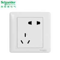 施耐德电气（Schneider Electric）开关 睿意系列 电源插座 86型 五孔插座 墙壁电源 开关面板